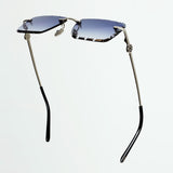 Zillij luxury sunglasses Qandil worn